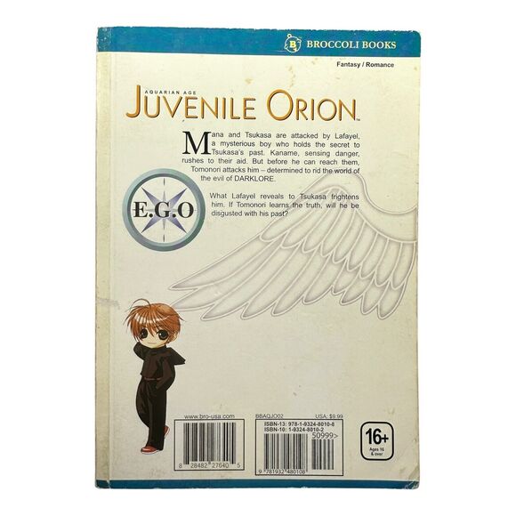 Aquarian Age Juvenile Orion Vol 2 by Sakurako Gokurakuin English Fantasy Manga - Picture 2 of 6